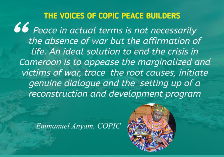 The voices of COPIC peace builders (1)